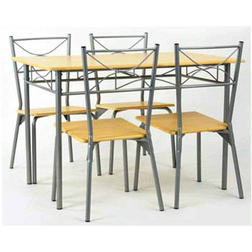 DINING Table HAMPTON BEECH- 5 Pieces )/7963