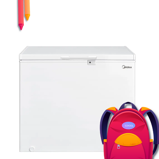 Midea Freezer 7 Cuft white/5432