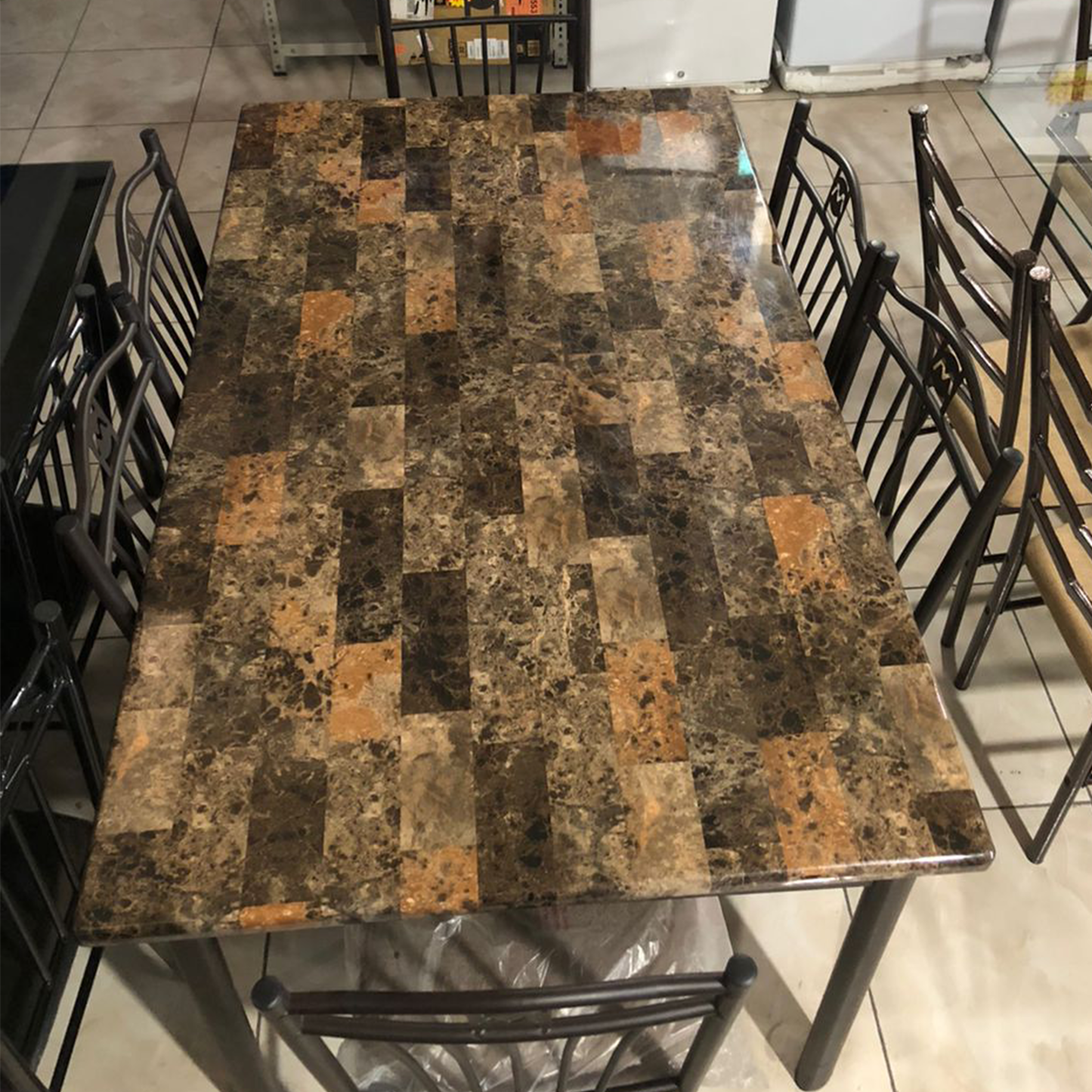 Dinning Table Daniels 7 Pieces /5974