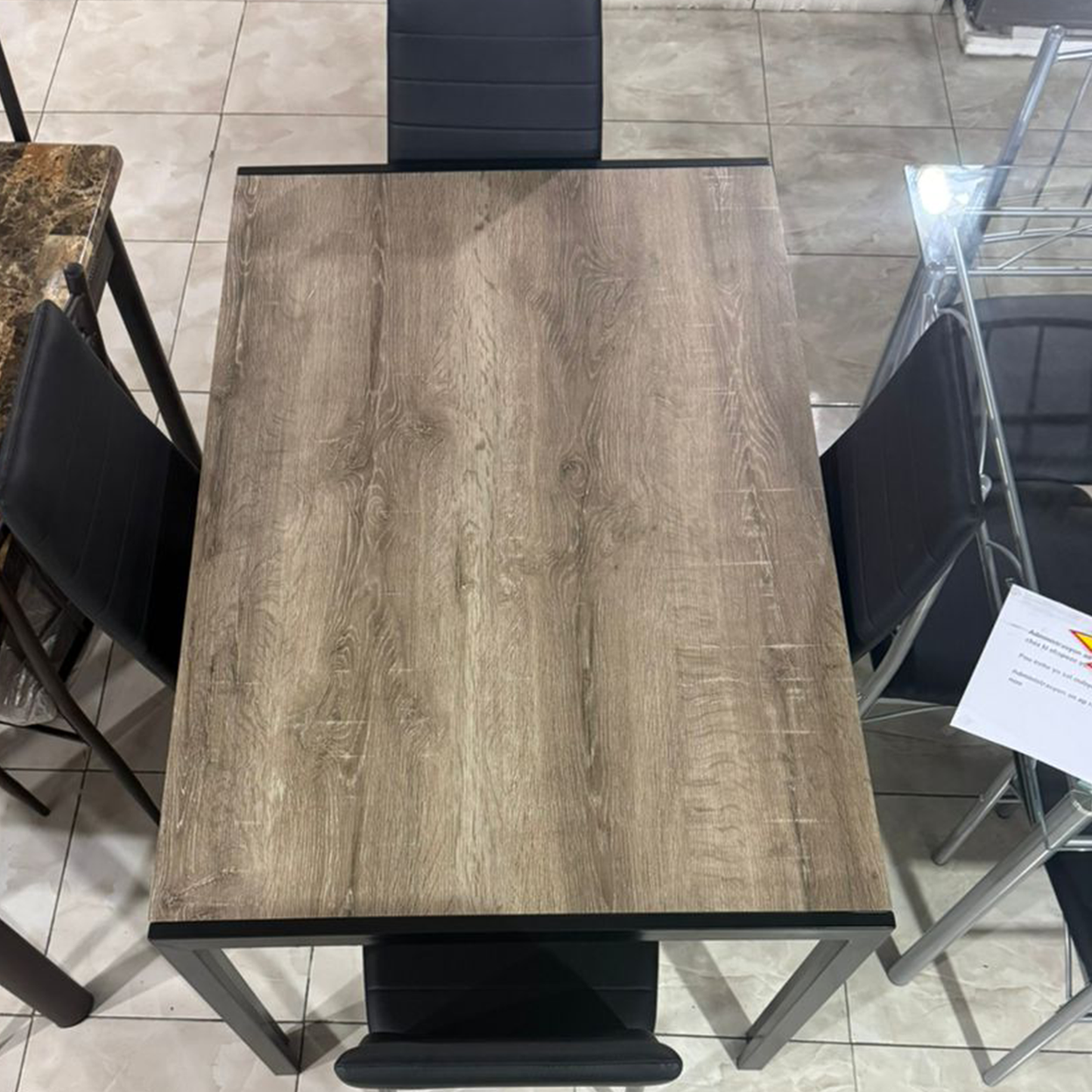 Dining Table Vargas+Ann 5 Pcs/6393