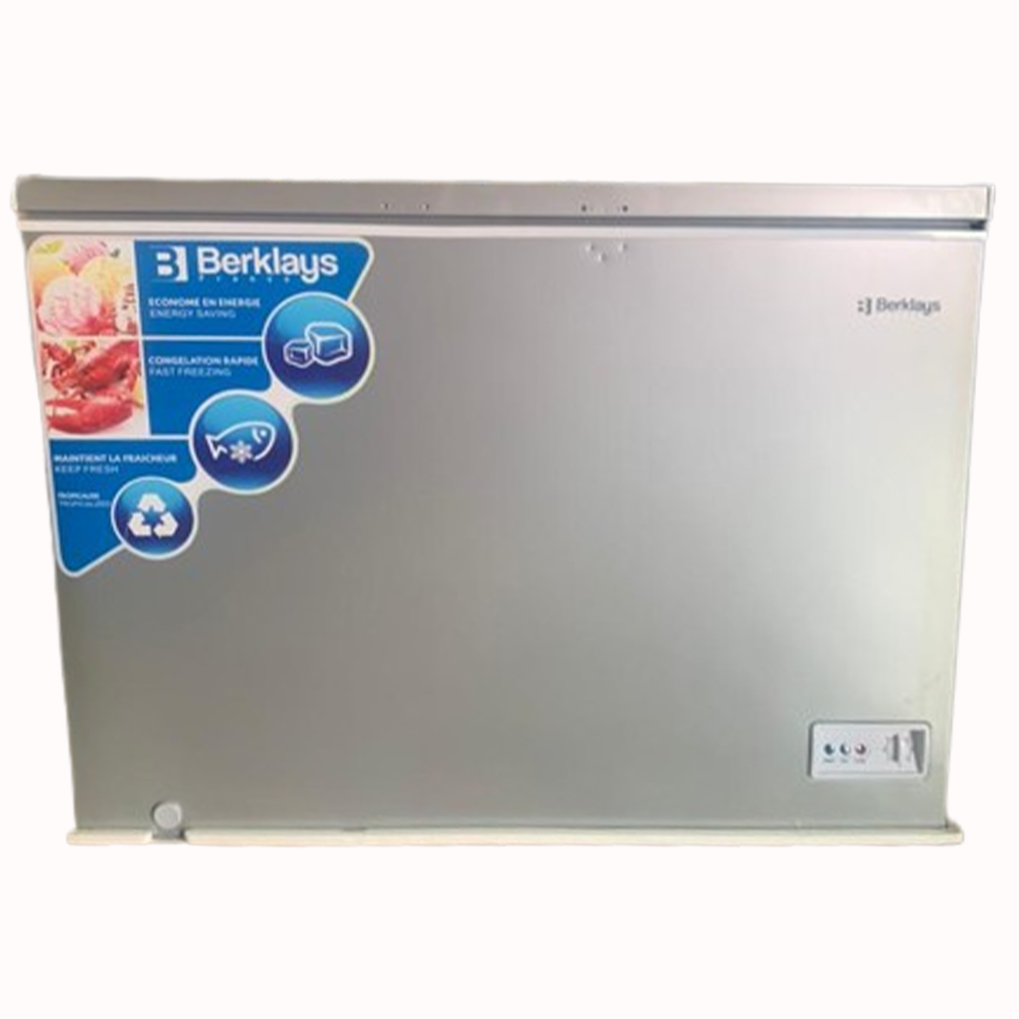Freezer Berklays 11 Cuft Silver/8159