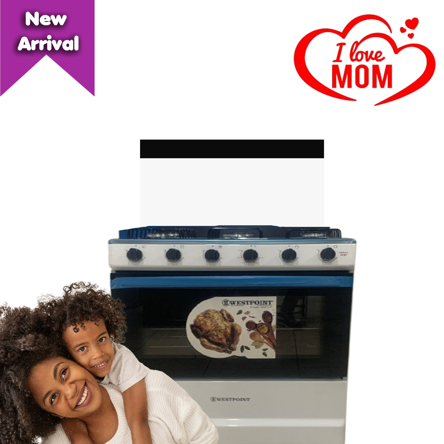 Westpoint Oven White 30"/8420
