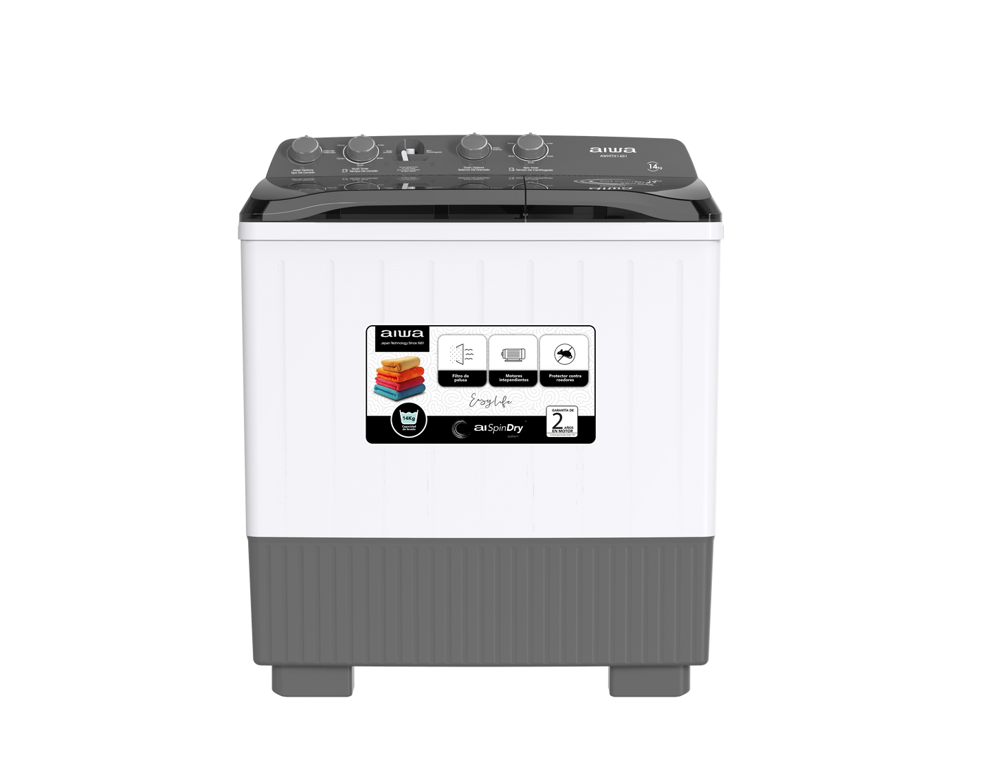 Washing Machine Aiwa 14 Kg/8390