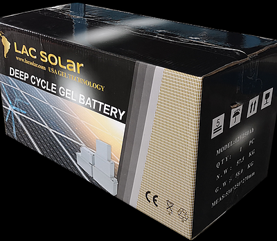 Battery Lac Solar Gel 100ah/7260