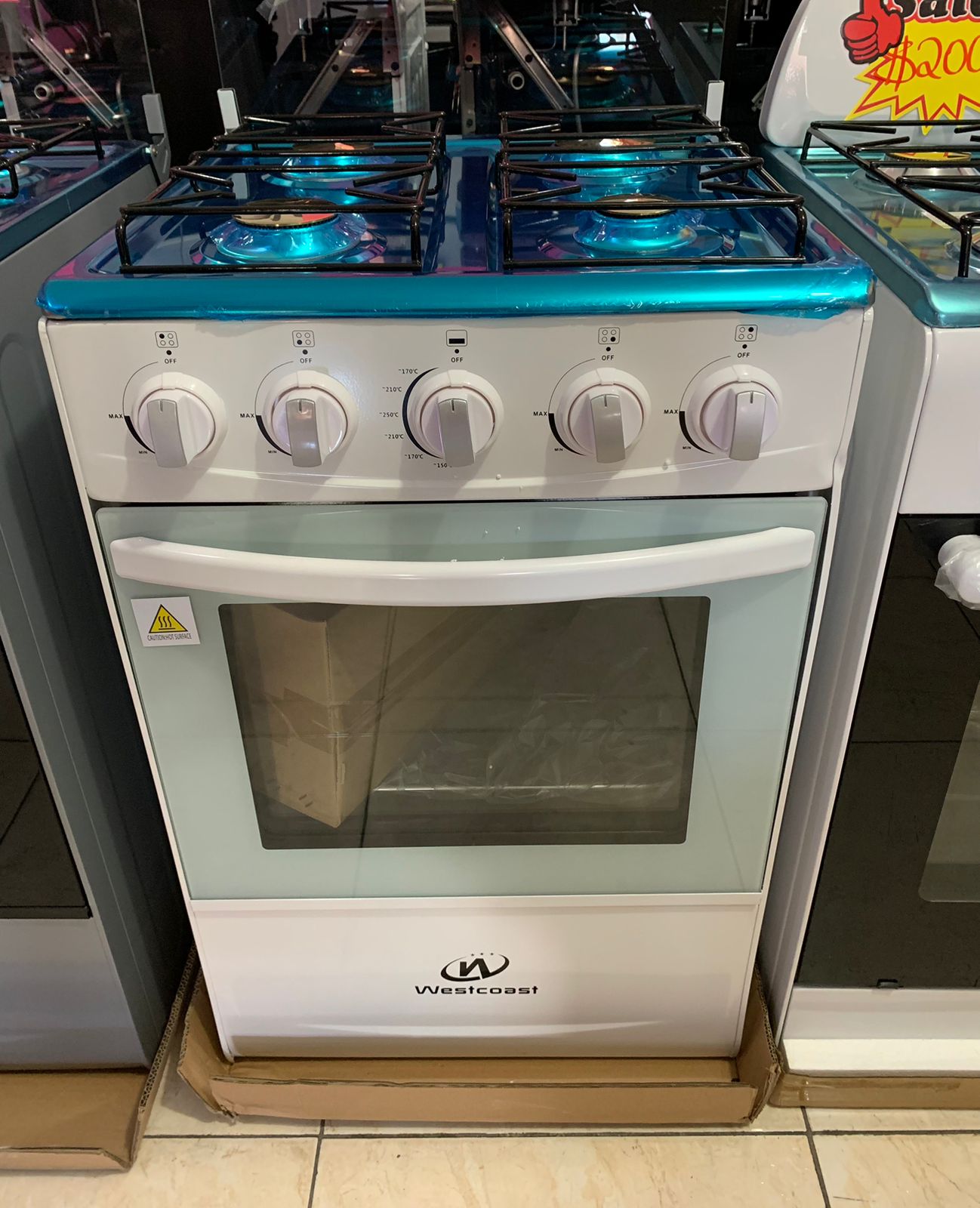 Oven Westcoast White 20"/6063