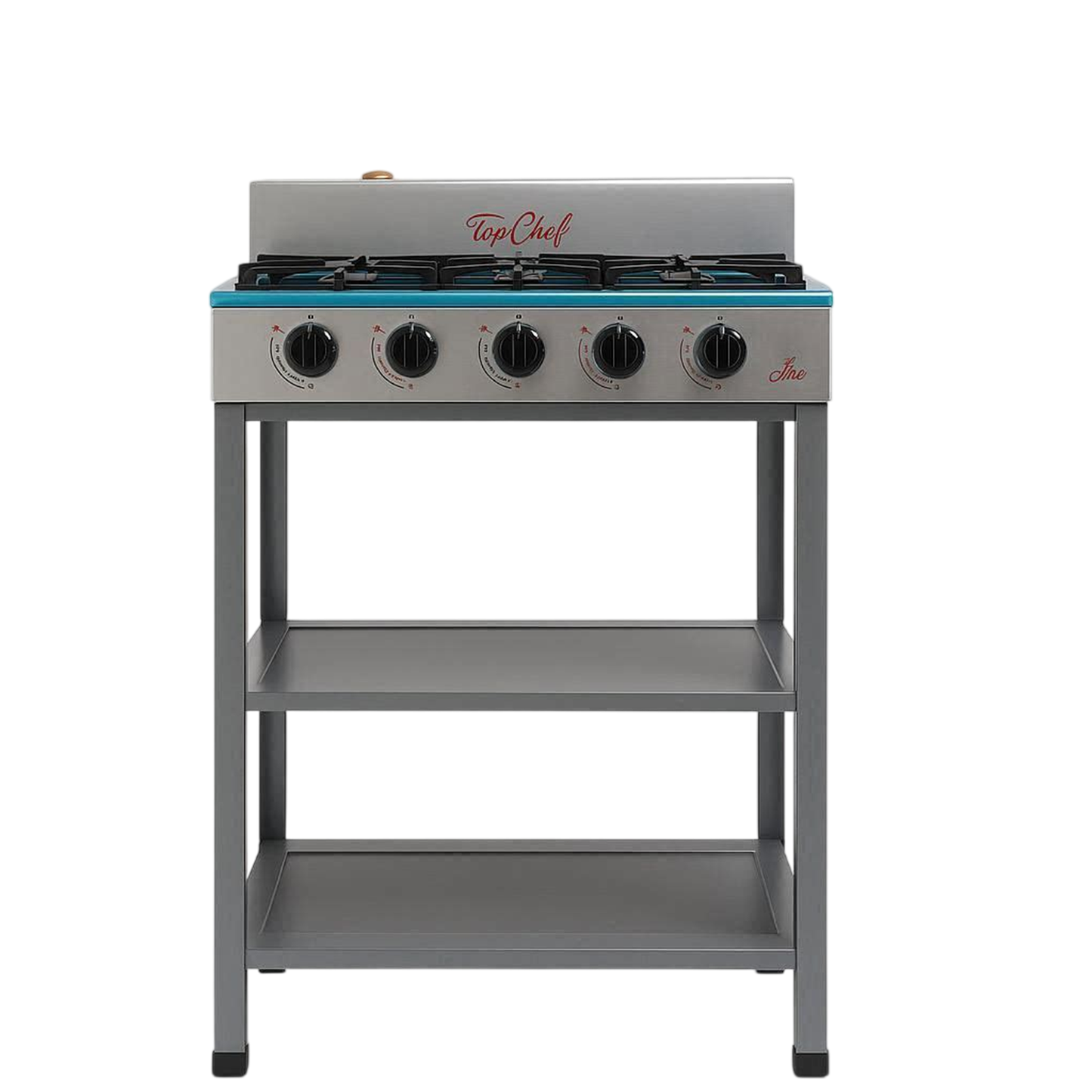 Top Chef Stove Silver 5 Burners/8674