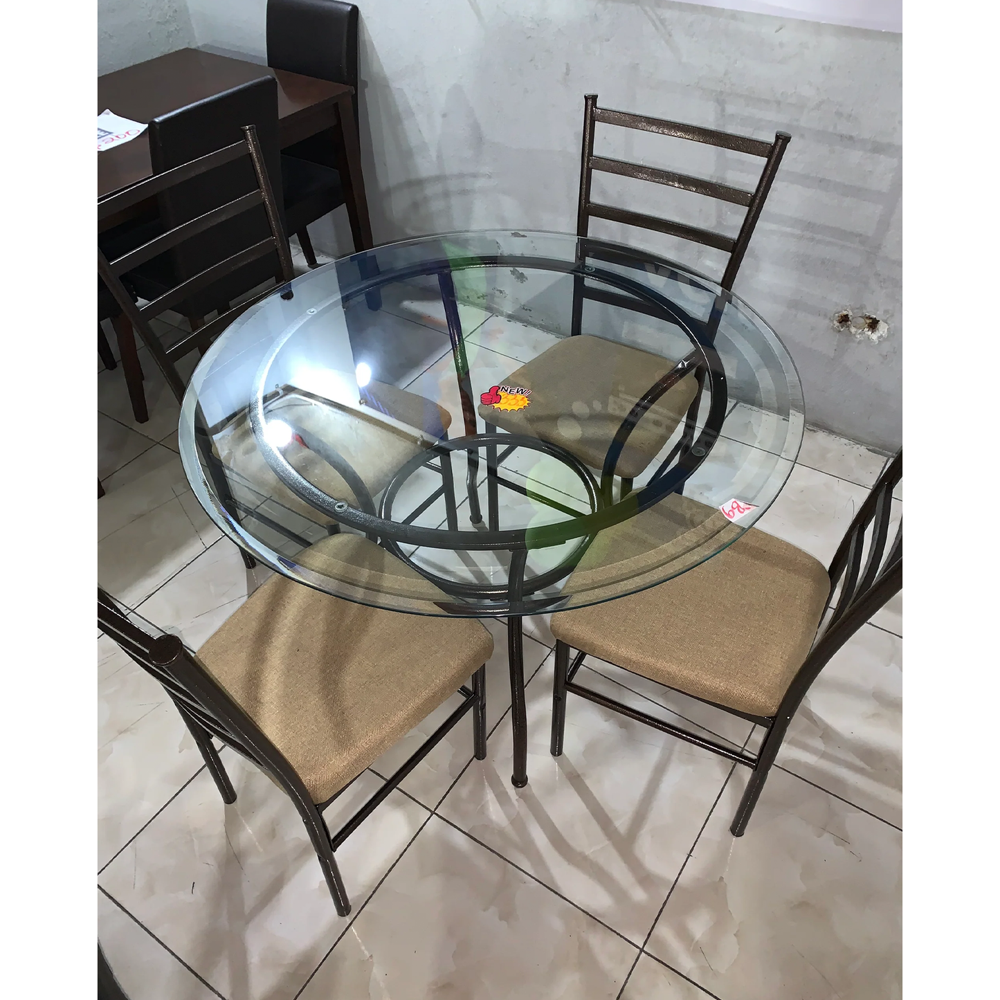 DINING TABLE SET 5PCS/6830