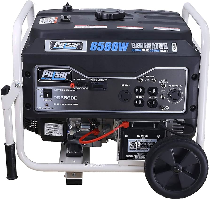 Generator Pulsar With Electric Start 6580W/7964