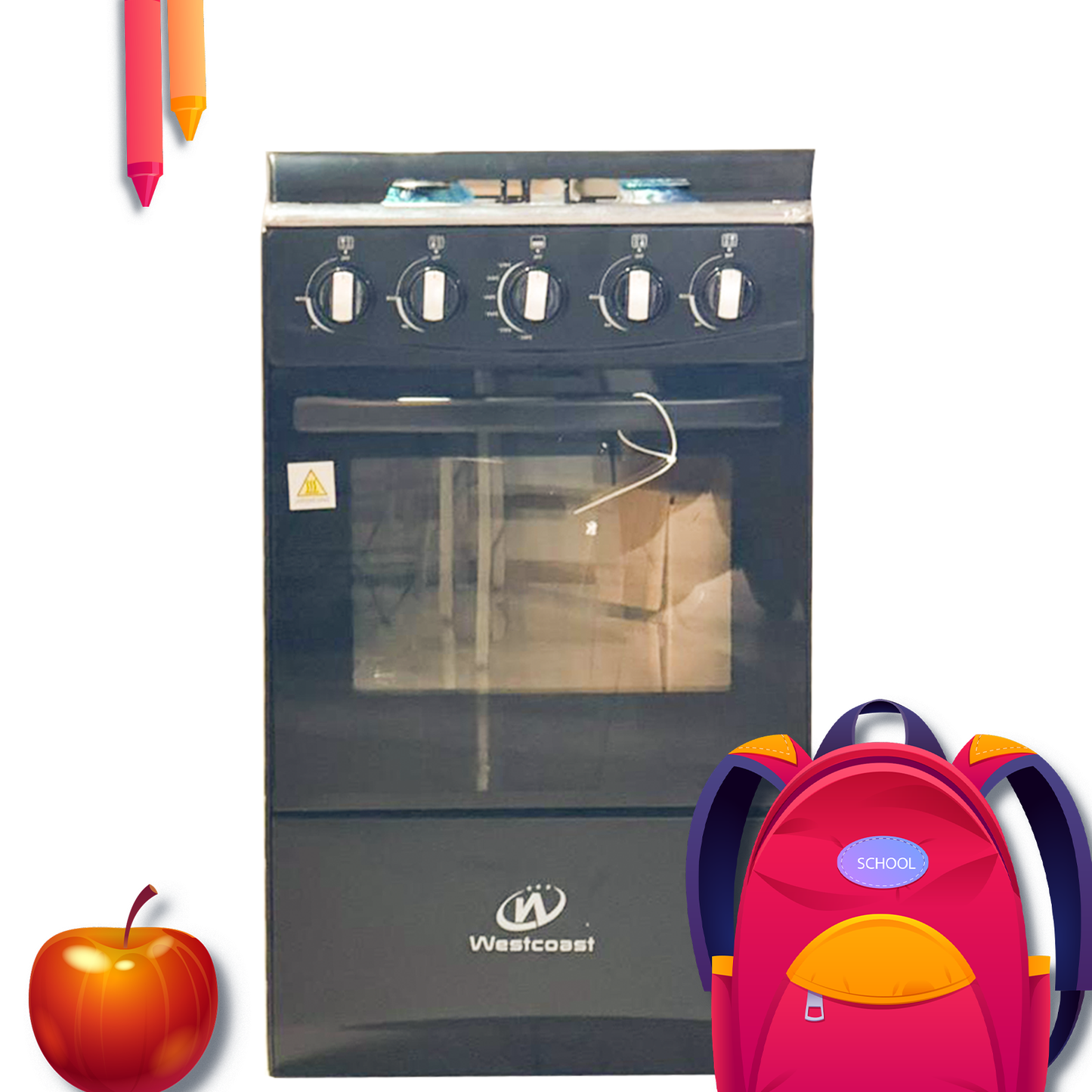 Westcoast Oven Black 20"/7820