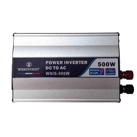 Inverter Westpoint 500W Rechargeable/7953