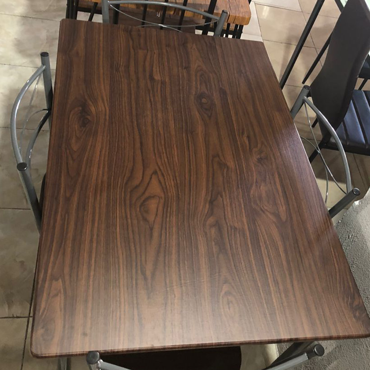 Dining Table Hamton Walnut 5 pcs/8021