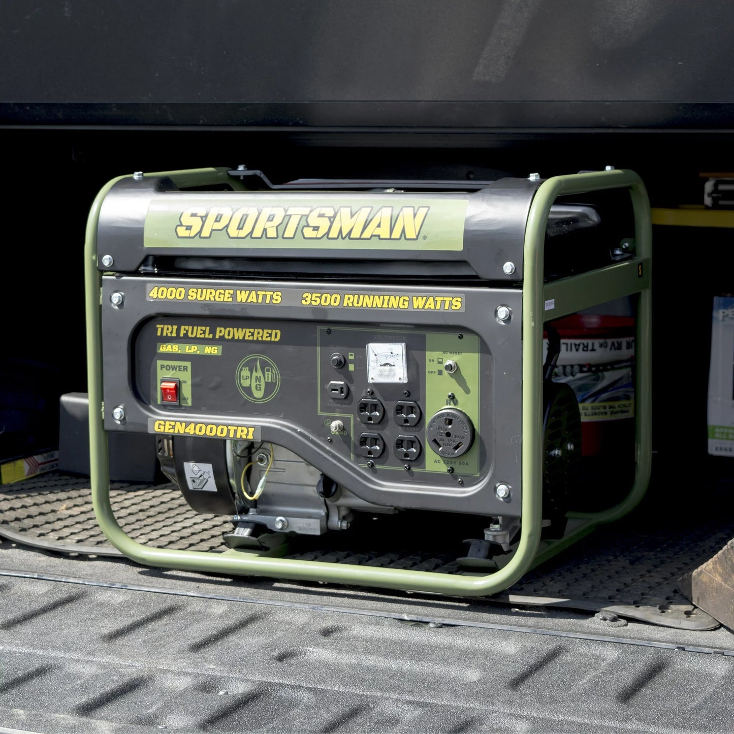 Sportsman 4000 Surge Watts Portable Tri Fuel Generator - Sportsman