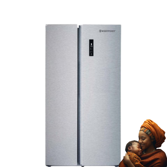 Westpoint No-Frost Side by Side Stainless 2 Doors Refrigerator 20 Cuft /8327