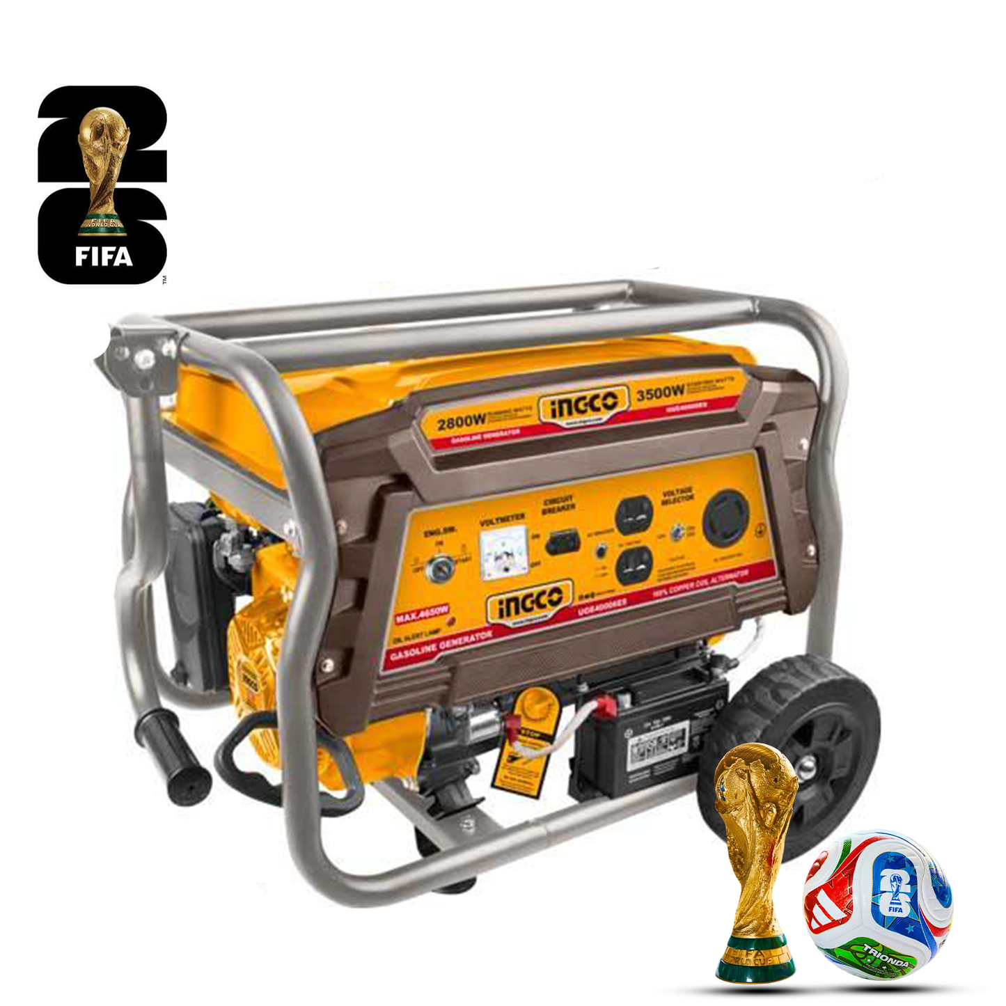 Ingco Generator 4650w/8430
