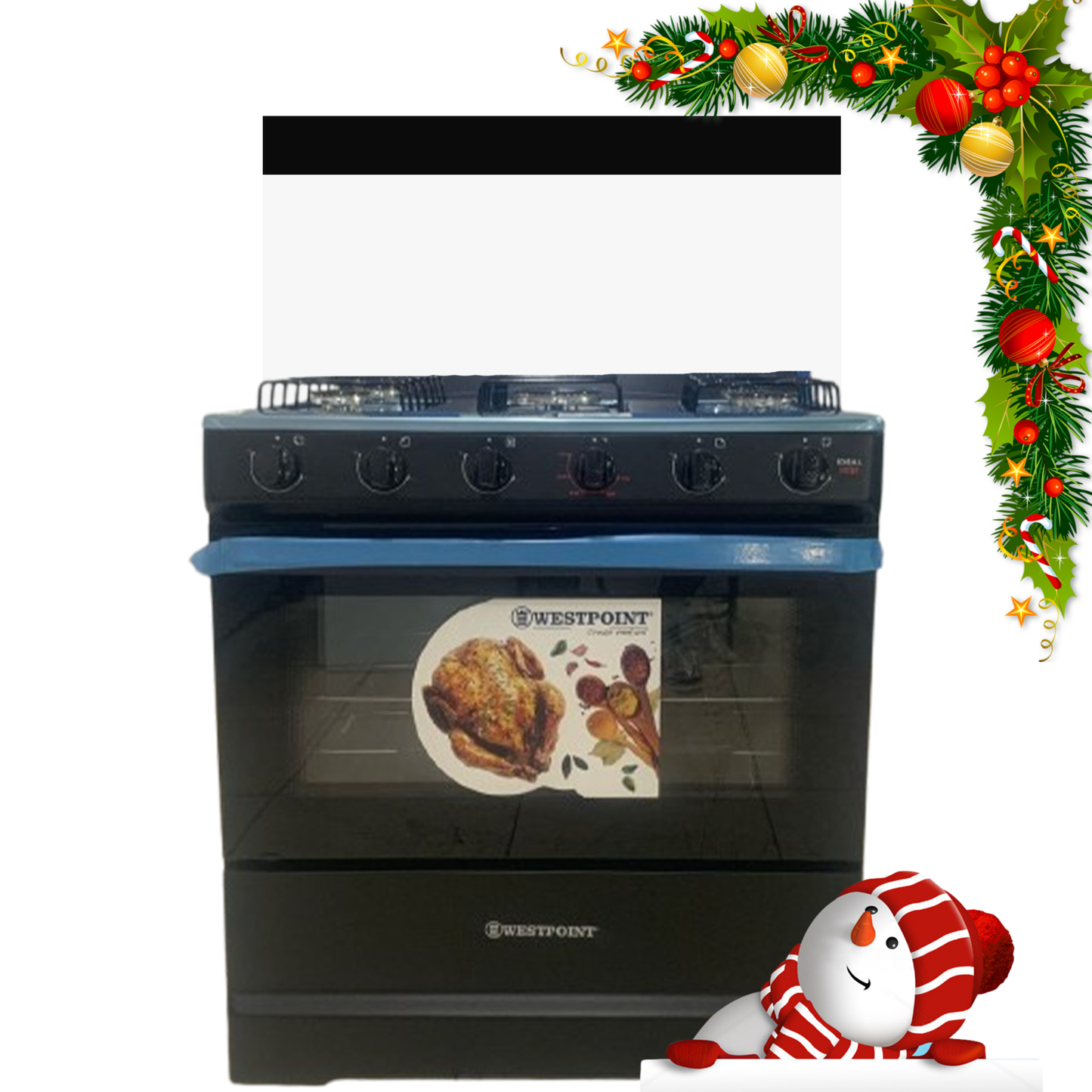 Westpoint Oven Black 30"/8421