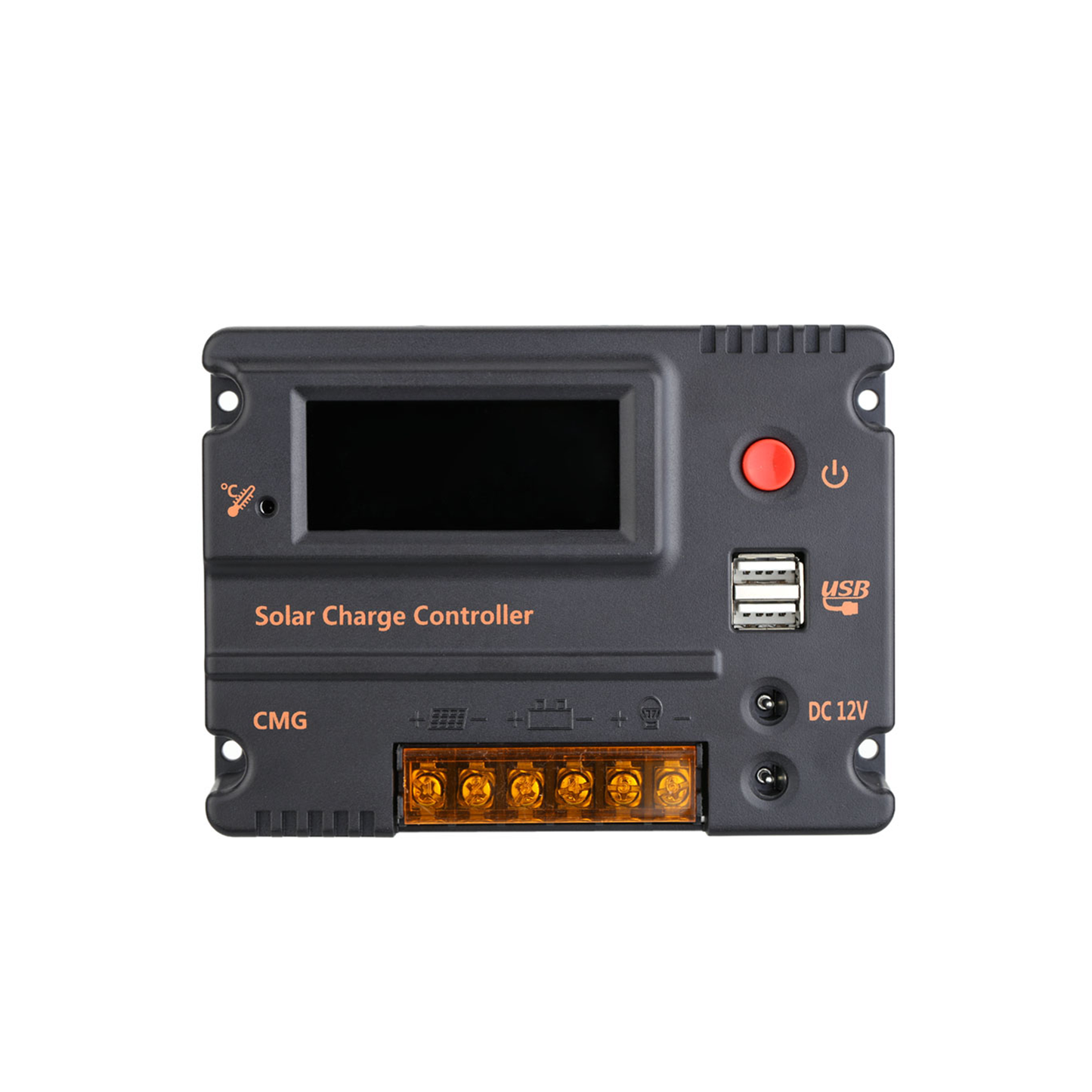 20A 12V 24V LCD Solar Charge Controller Panel/8483