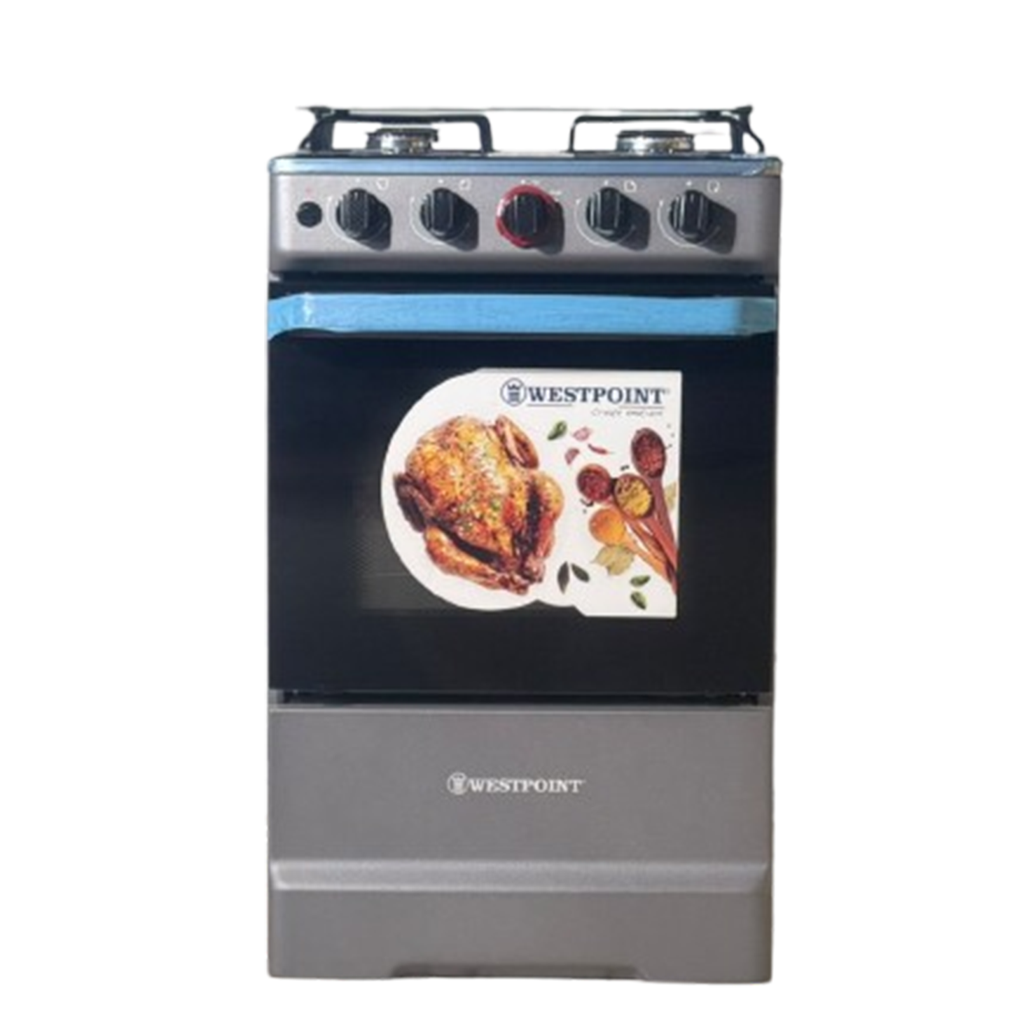 Westpoint Oven  20" Sylver with glasses /8530