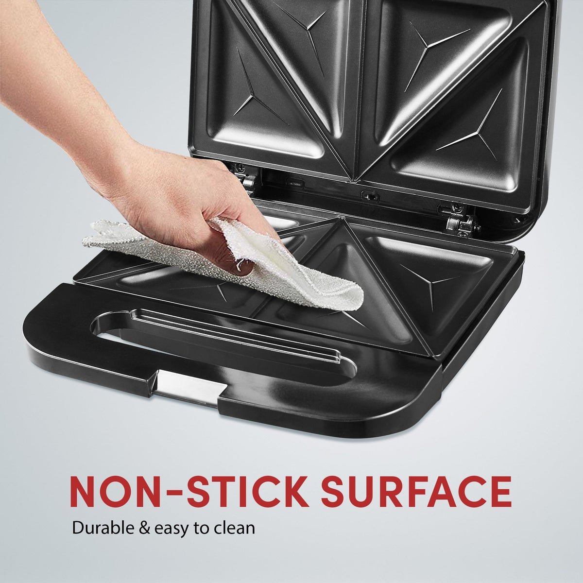 Elite Gourmet Panini Maker Stainless – Plates
