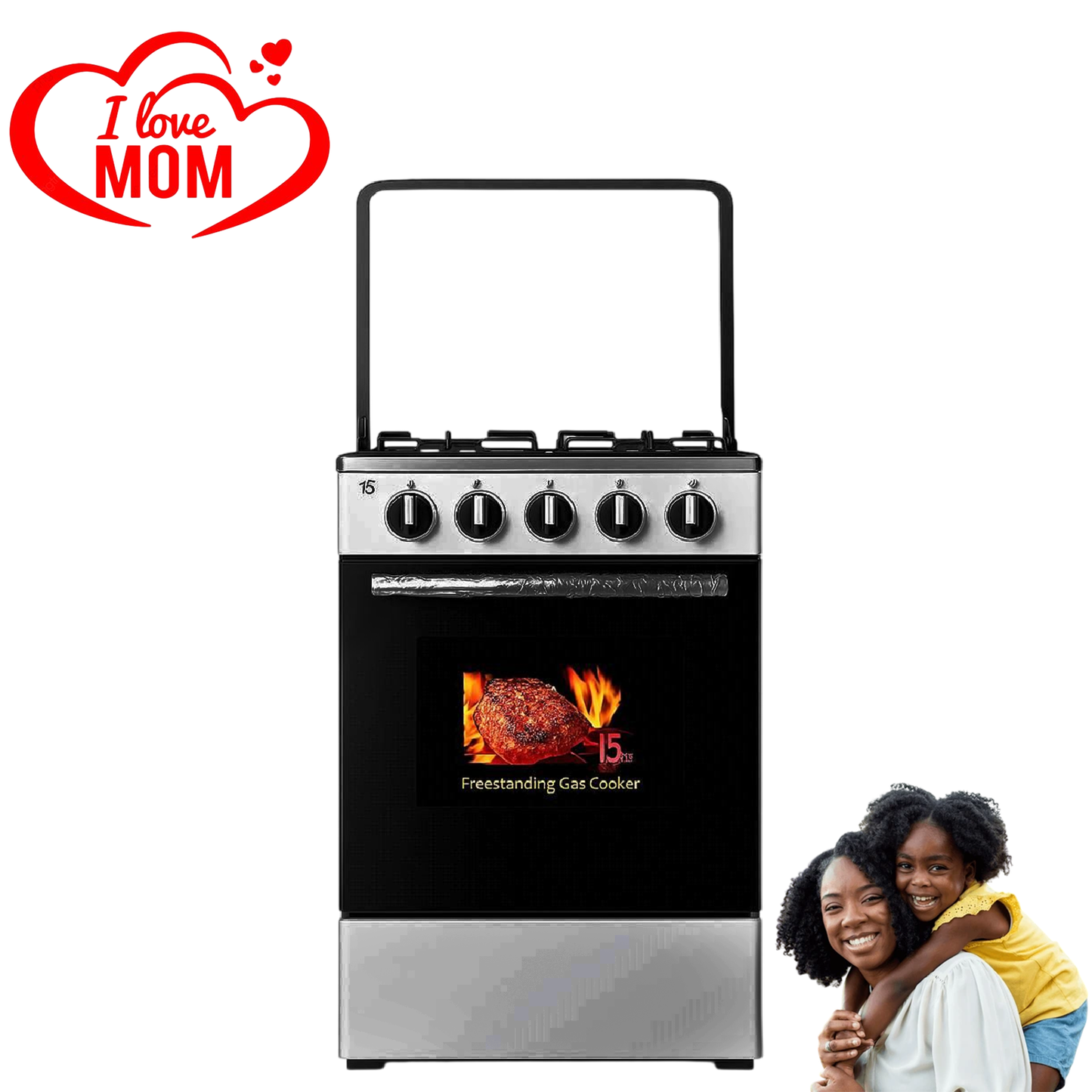 Oven The Best Gray 24"/8638