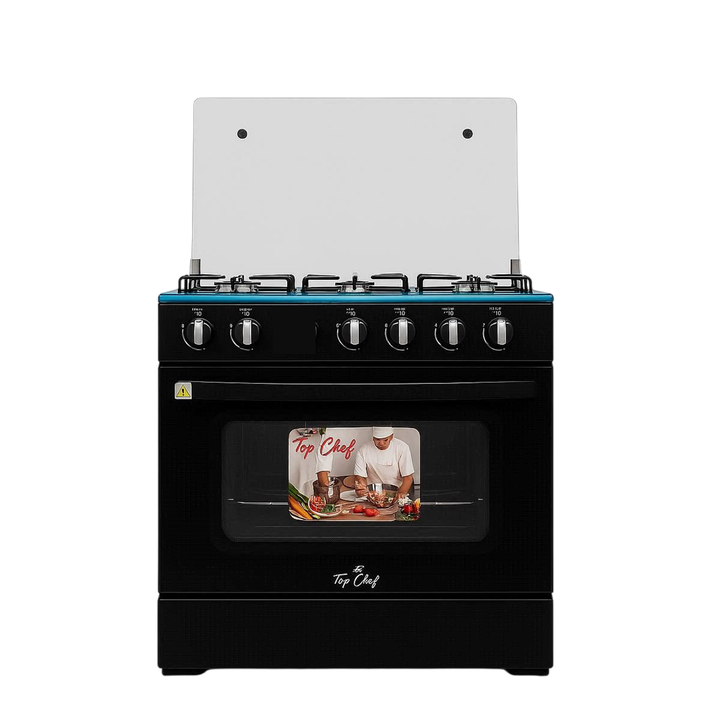 Top Chef Oven Black  30"/8048