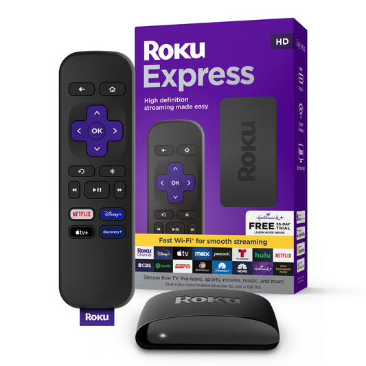 Hd Roku Streaming Device With Stand Remote/8385